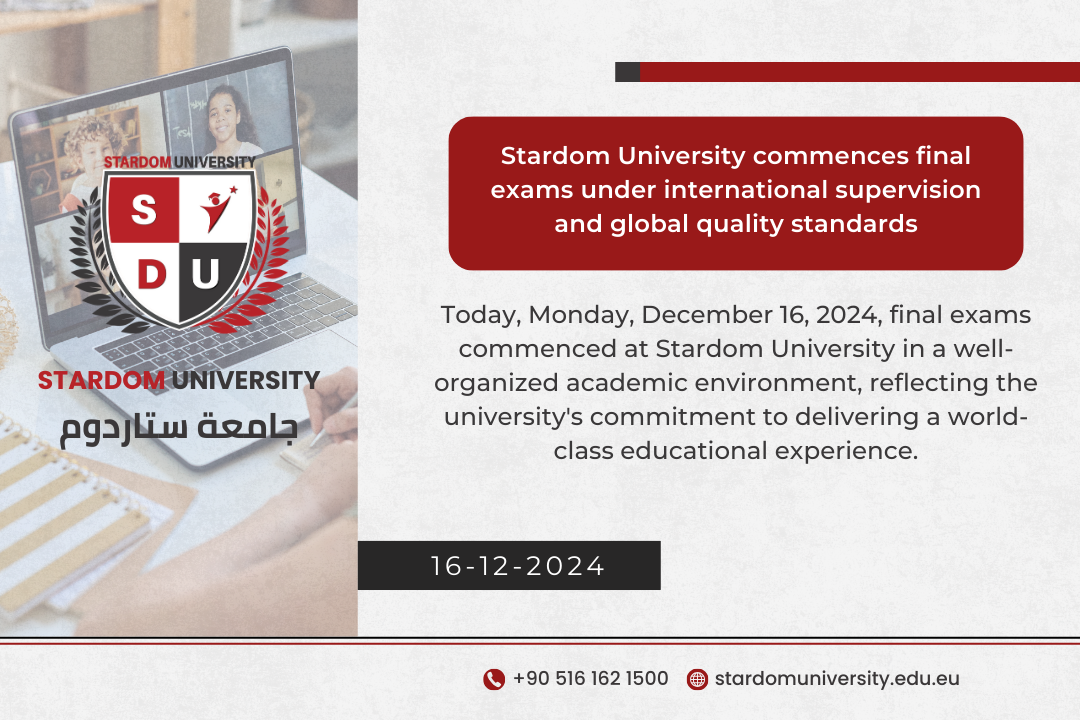 Stardom University commences final exams under international supervision and global quality standards