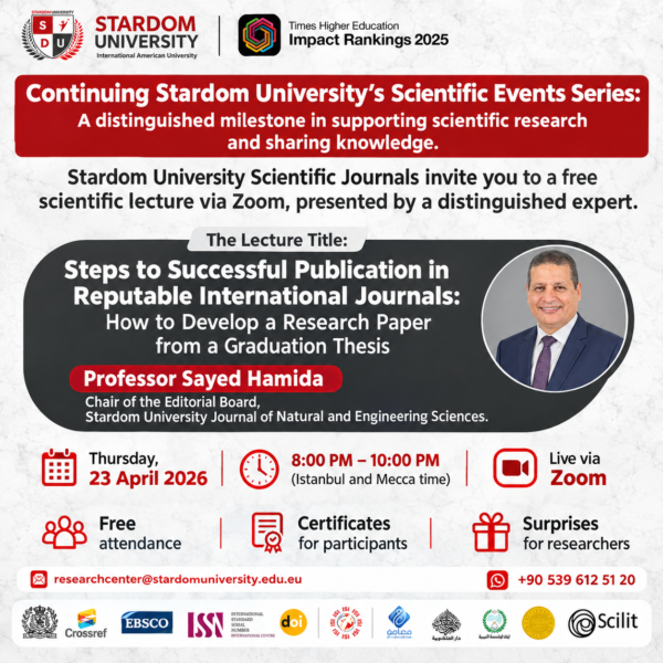 Invitation to a Scientific Lecture: How to Successfully Publish in International Peer-Reviewed Journals