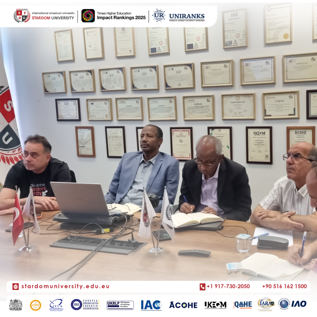 الاجتماع المشترك بين مجلسي الإدارة والأمناء بجامعة ستاردوم لمناقشة خطة العام 2026 وتنصيب رئيس الجامعة