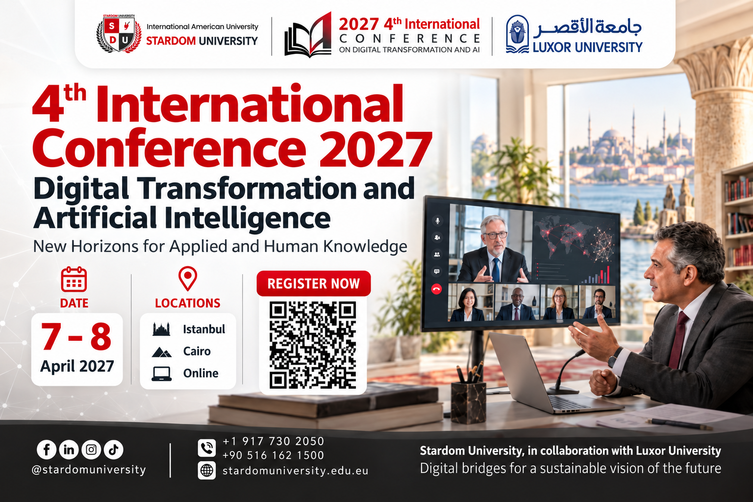 The Fourth International Conference 2027: Digital Transformation and…